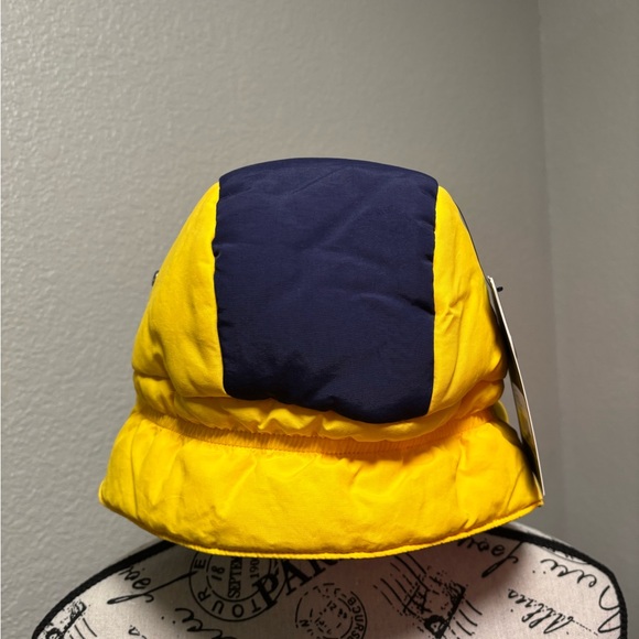 REI Men’s Retro Expedition Cap; Down Feather Hat with Ear Flaps Size SM/MD - Picture 3 of 8